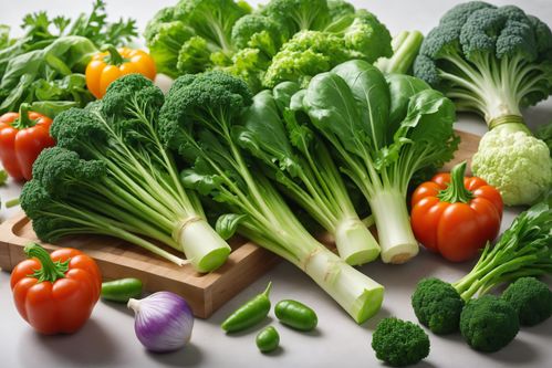 新鮮蔬菜 自然美味的視覺盛宴
